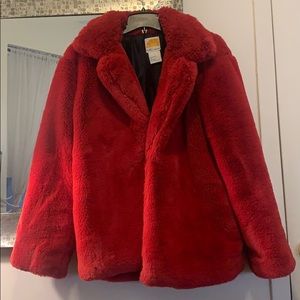 Faux Fur Coat